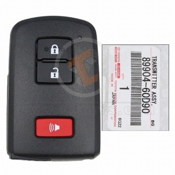 Original Toyota Land Cruiser Smart Proximity 2015 2017 P/N: 89904 60D90 Frequenz 433 MHz