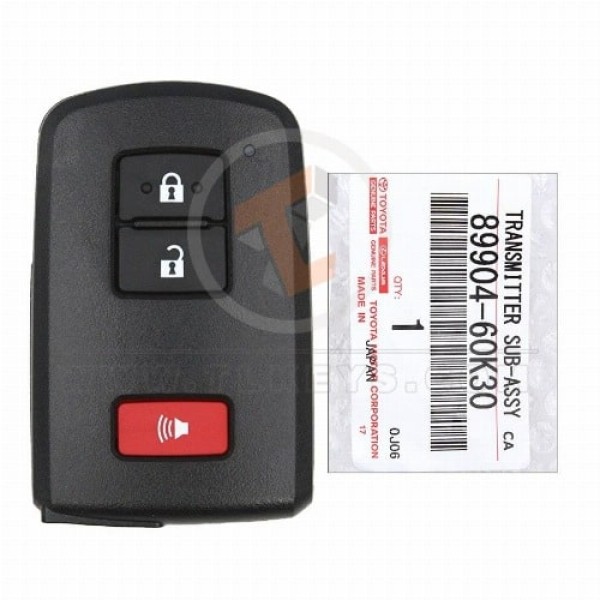 Genuine Toyota Land Cruiser Harrier Smart Proximity 2016 2018 P/N: 89904-60K30 Frequency 433MHz