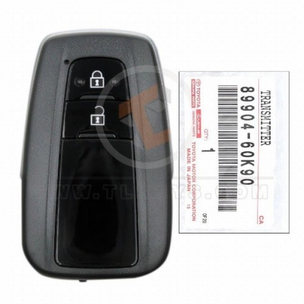 Original Toyota Land Cruiser Prado Smart Proximity 2018 P/N: 89904 60K90 Tasten 2