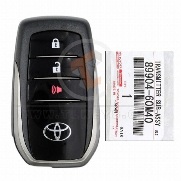 Genuine Toyota Land Cruiser Smart Proximity 2016 2019 P/N: 89904 60M40 Frequency 433MHz