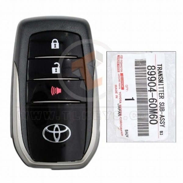 Genuine Toyota Land Cruiser Smart Proximity 2018 2019 P/N: 89904-60M60 Frequency 433MHz