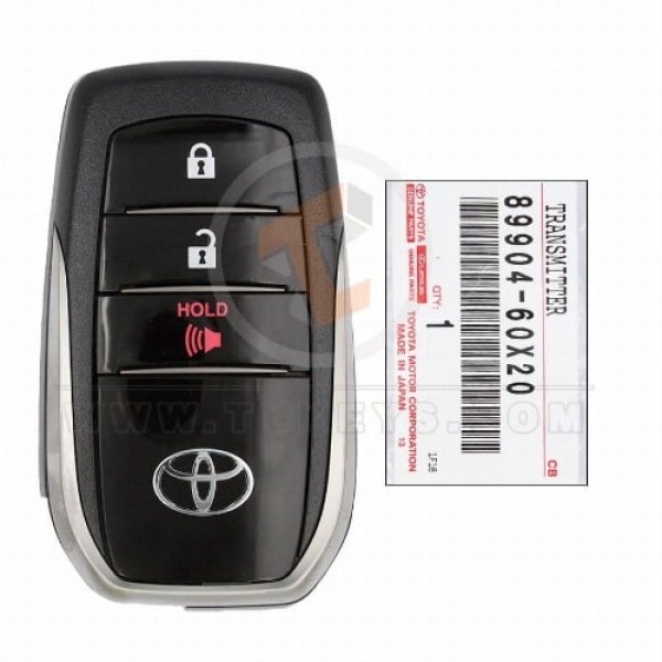 Genuine Toyota Land Cruiser Smart Proximity 2020 2022 P/N: 89904-60X20 Frequency 315MHz
