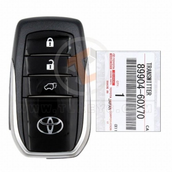 Genuine Toyota Land Cruiser Smart Proximity 2020 2022 P/N: 89904-60X70 Frequency 433MHz