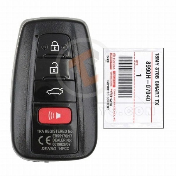 Genuine Toyota Avalon Smart Proximity 2018 2020 P/N: 8990H-07040 Panic Button Yes