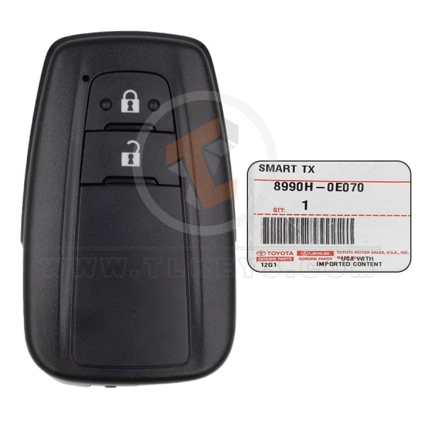 Genuine Toyota Highlander Smart Proximity 2022 2023 P/N: 8990H 0E070 Frequency 433MHz