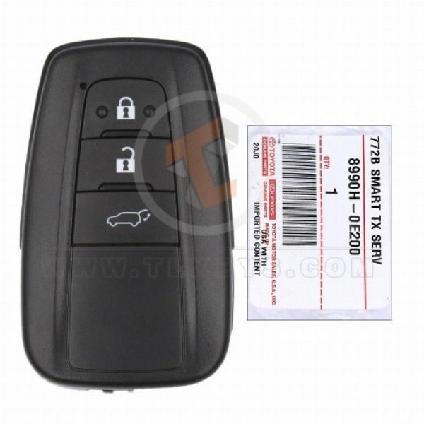 Genuine Toyota Highlander Smart Proximity 2020 2022 P/N: 8990H-0E200 Frequency 433MHz