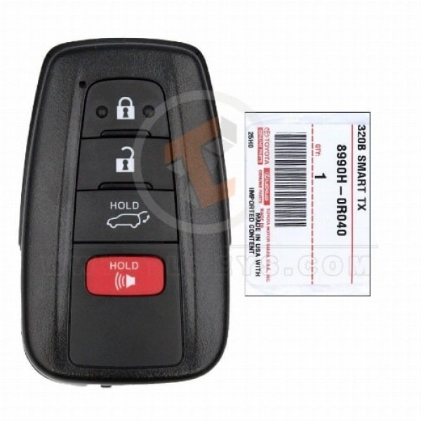 Original Toyota RAV4 Smart Proximity 2019 2021 P/N: 8990H 0R040 315 MHz Frequenz 315 MHz