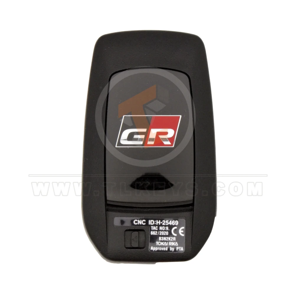 Original toyota land cruiser smart remote key 8990h 60401 4buttons back