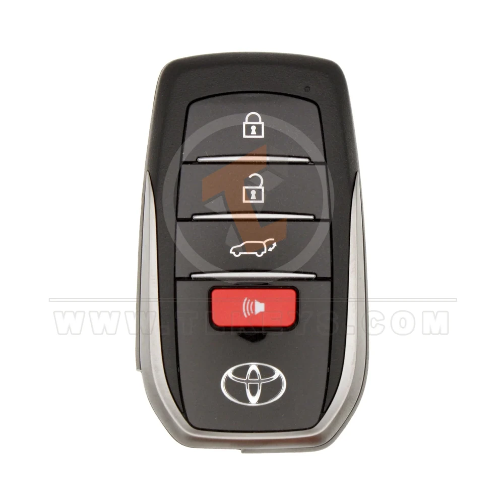 Original toyota land cruiser smart remote key 8990h 60401 4buttons front