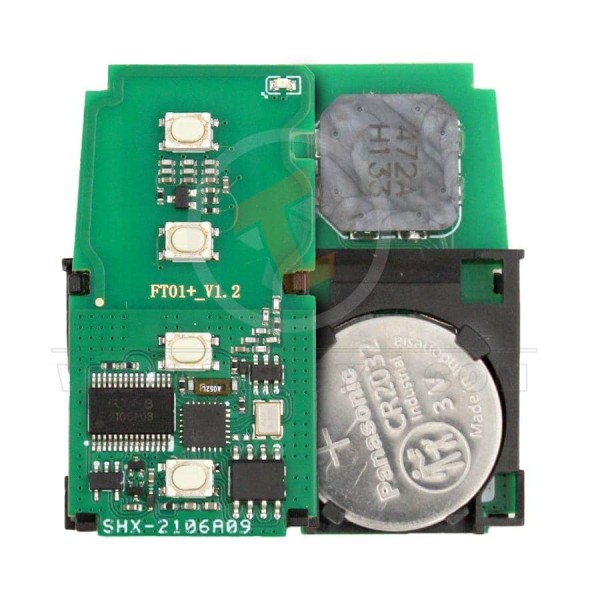 Smart Proximity Toyota RAV4 2018 2022 433MHz 4 Buttons Aftermarket Buttons 4