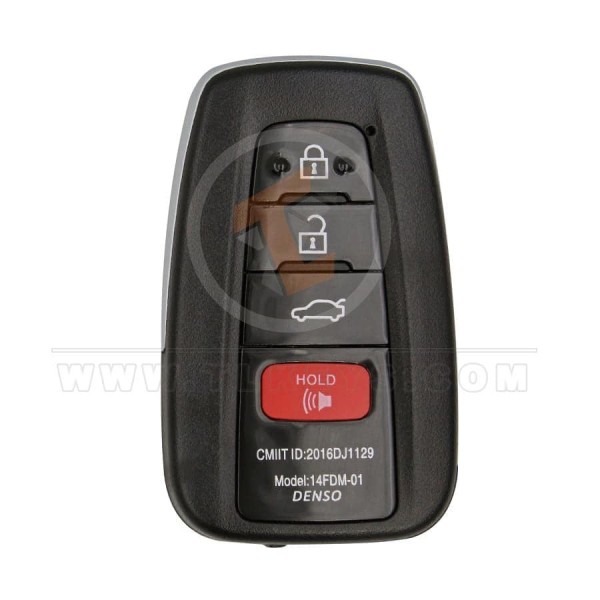 Smart Proximity Toyota RAV4 2018 2022 433MHz 4 Buttons Aftermarket Battery Type CR2032