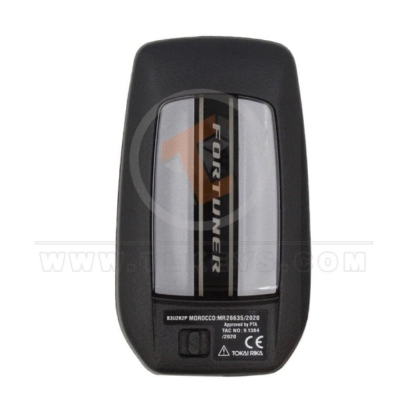 Original Toyota Fortuner Smart Proximity 2007 2015 433MHz 4 Buttons Remote Type Smart Proximity