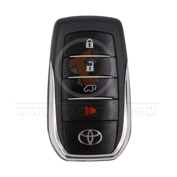 Genuine Toyota Fortuner Smart Proximity 2022 433MHz 4 Buttons Frequency 433MHz