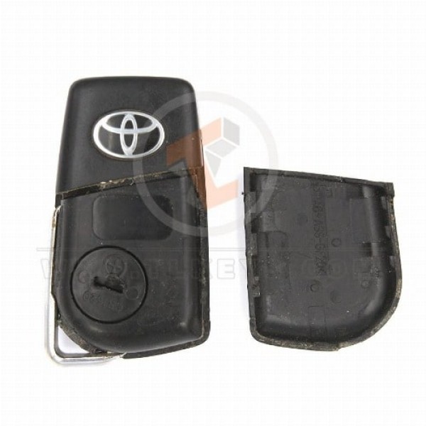 Refurbished Flip Key Remote Toyota Camry 2018 433MHz 3 Buttons Frequency 433MHz