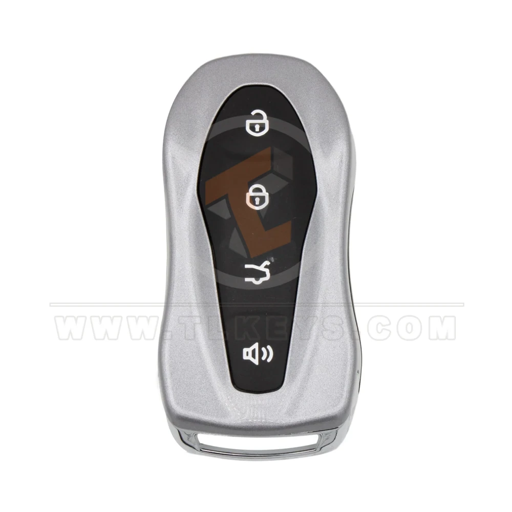 Original geely tugella 2024 smart remote key 4 buttons front