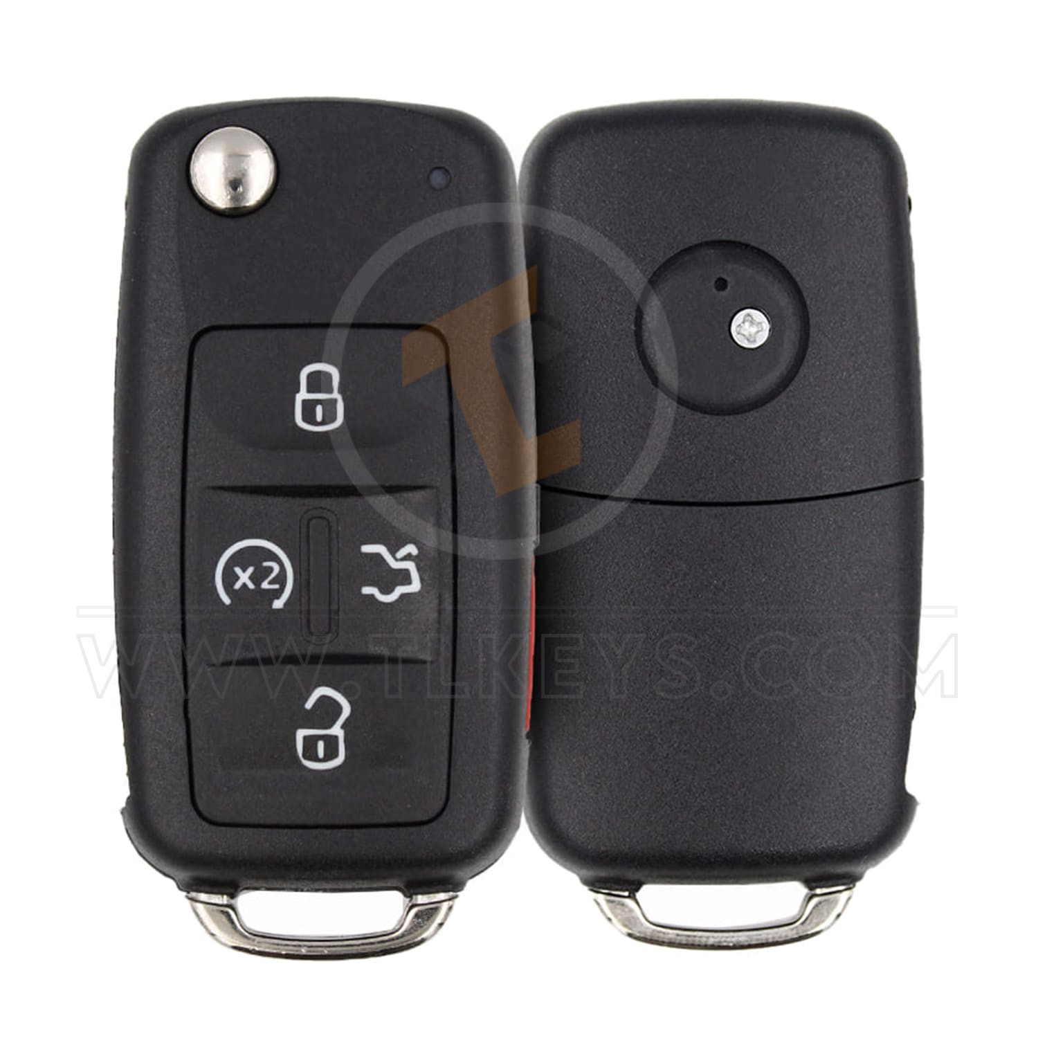  Volkswagen Golf Beetle Flip Key Remote 2010 2016 P/N: 561 837 202 Frequency 315MHz