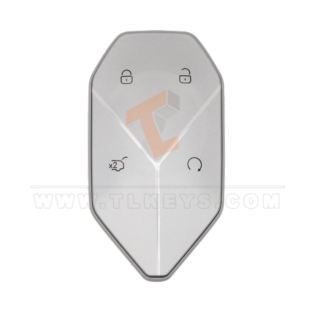 Original byd leopard smart remote key 4 buttons 433mhz front