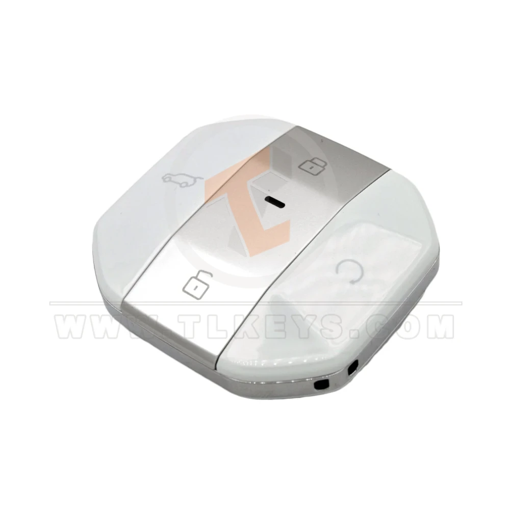 Original jetour 2025 smart remote key 4 buttons white 3d