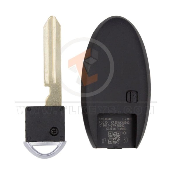 Nissan Rogue Smart Proximity 2019 2021 P/N: 285E3 6RR7A 434MHz Frequency 434MHz