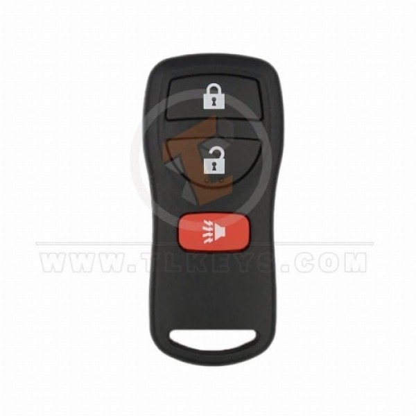 Navara 2008 2015 vdo key remote 3 buttons front