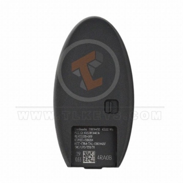 Maxima altima smart key remote 5 buttons back