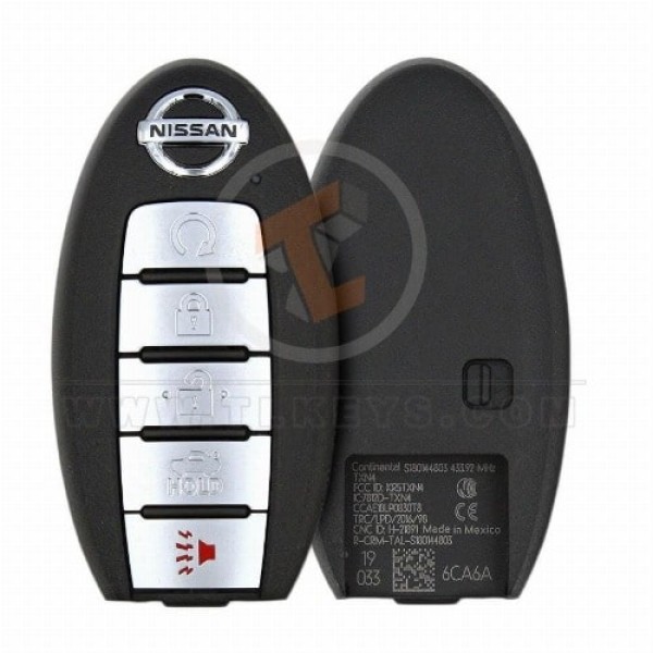 Nissan altima smart key remote 5 buttons main