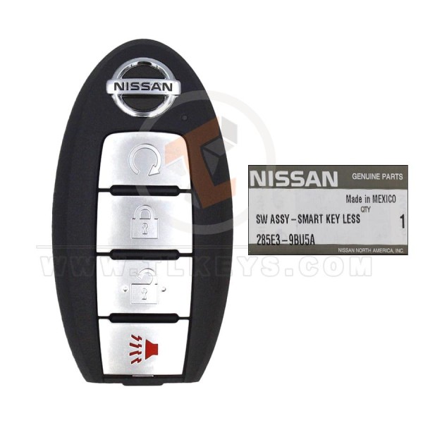 Genuine Nissan Frontier Smart Proximity 2022 P/N: 285E3-9BU5A 433MHz Frequency 433MHz