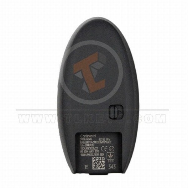 Genuine Nissan Maxima Smart Proximity 2014 2015 P/N: 285E3 JC07A Remote Type Smart Proximity