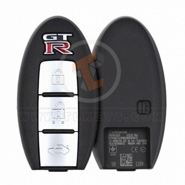 Genuine Nissan GT R Smart Proximity 2009 2014 P/N: 285E3 JF50E 433MHz Panic Button No