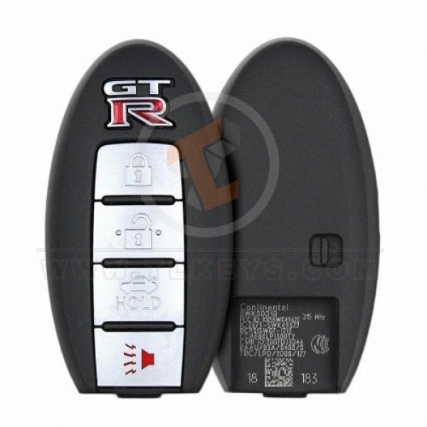 Genuine Nissan GT-R Smart Proximity 2009 2020 P/N: 285E3-JF87A 315MHz Panic Button Yes