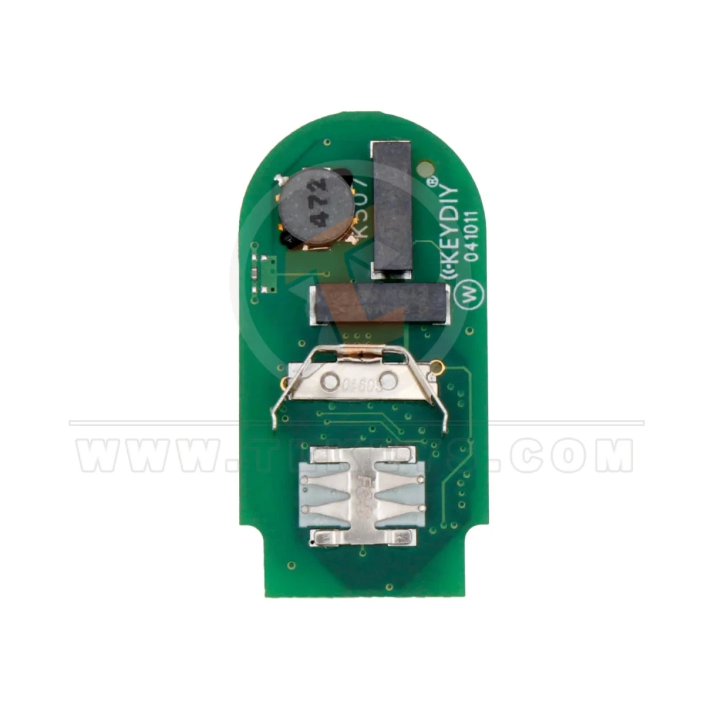 Keydiy kd fgb23 pcb board 4 button 434mhz remote module back