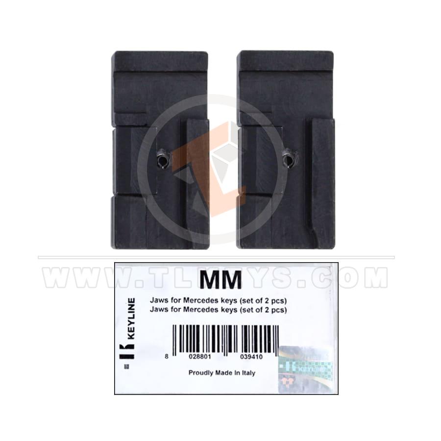 Keyline Jaw for Mercedes Keys MM spare parts