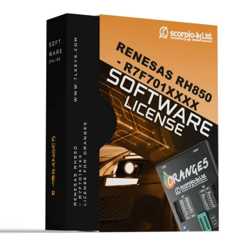 Orange5 için Renesas RH850 - R7F701xxxx Lisansı