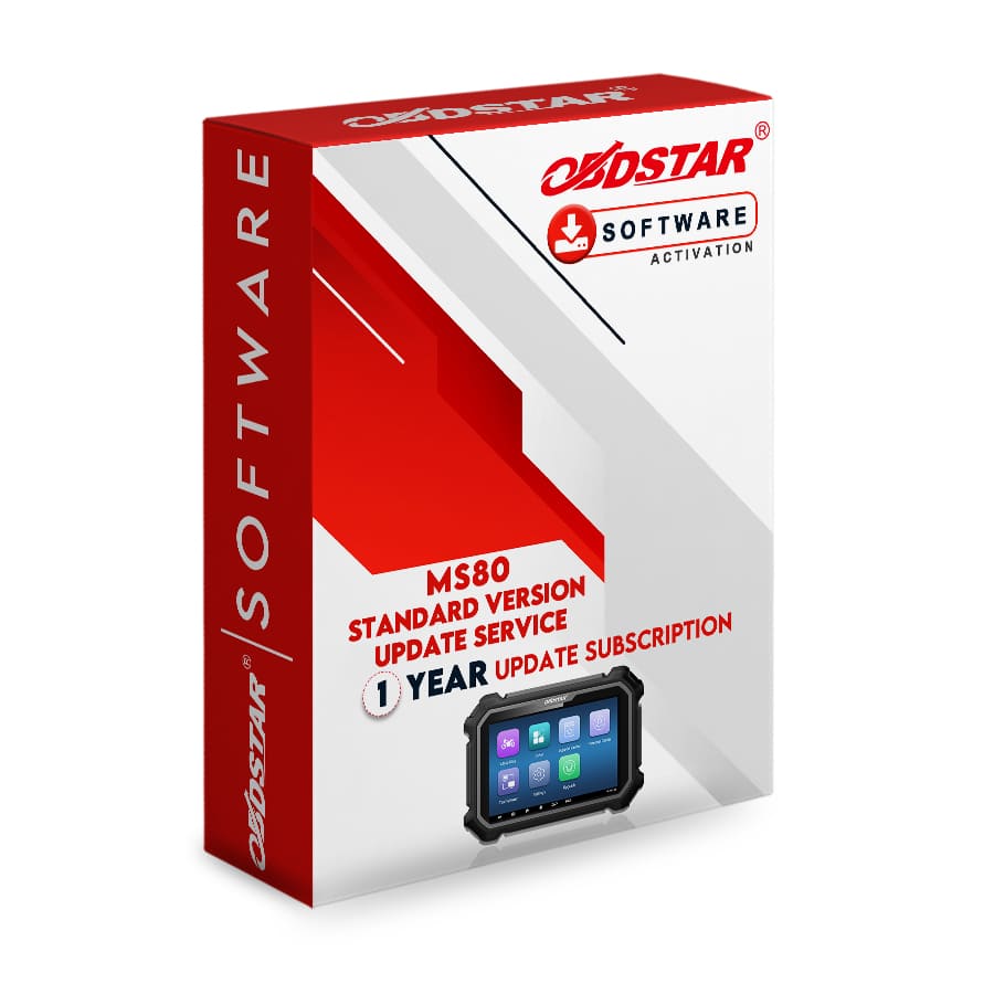 Service de mise à jour de la version standard OBDSTAR MS80 pour un abonnement d'un an