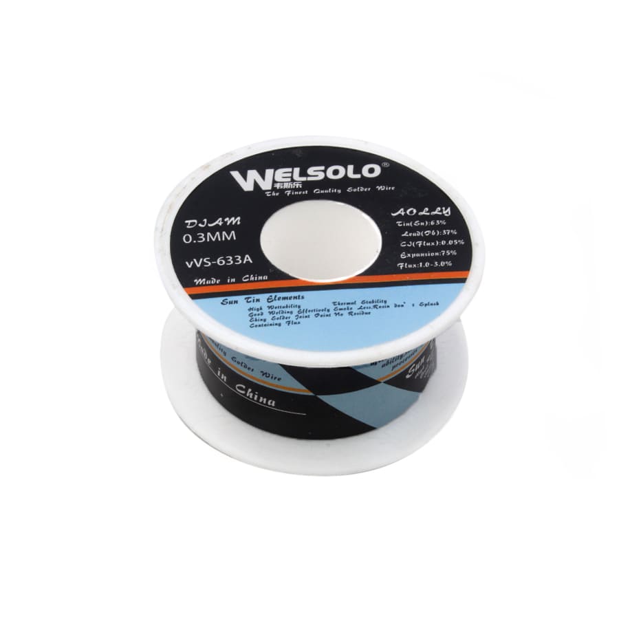 WELSOLO VVS-633A Soldering Wire 03mm Aftermarket Brand Battery Type CR2025