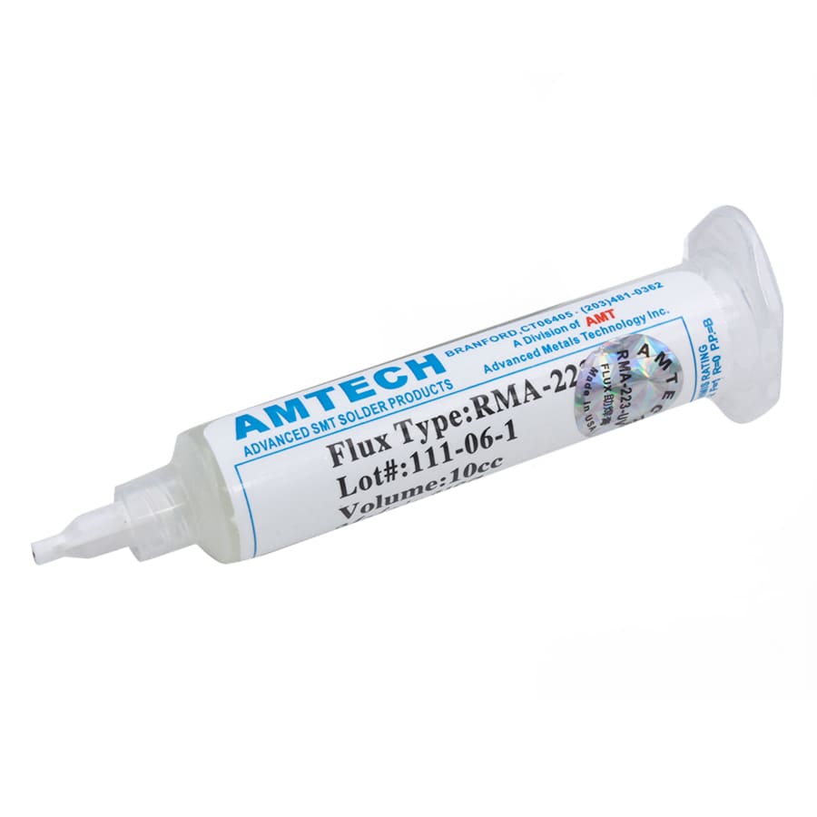 Original AMTECH RMA-223-UV Soldering Flux Paste Battery Type CR2025