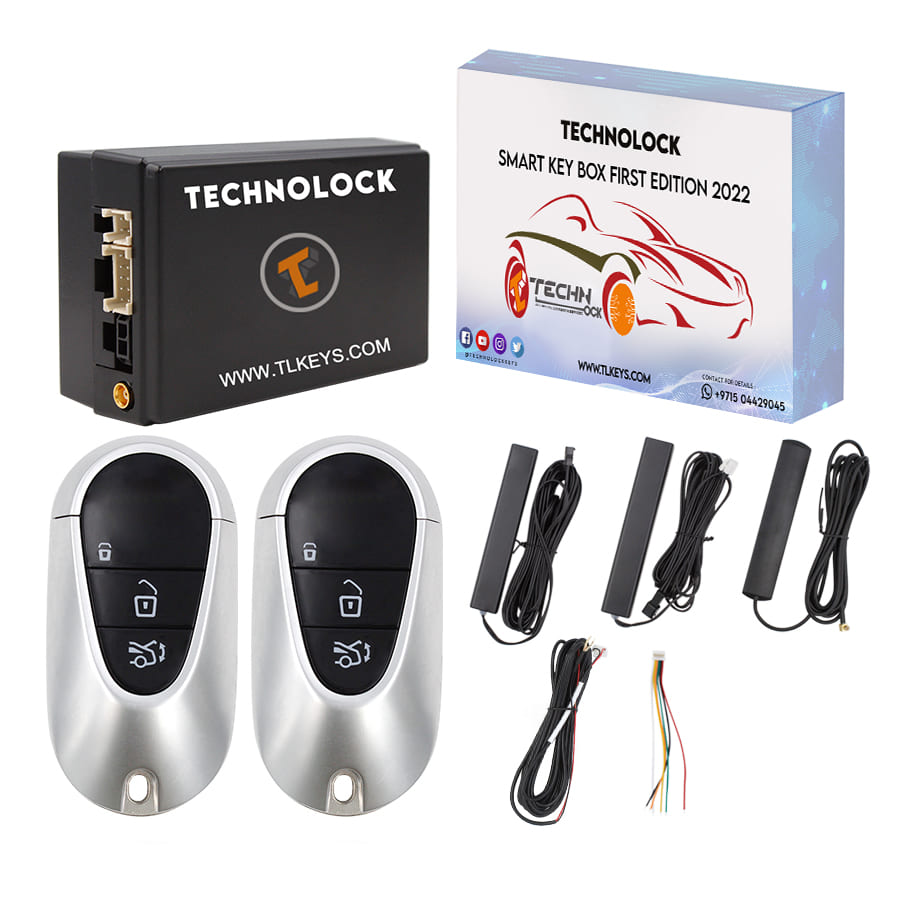 Techno Lock Smart Key Box First Edition Mercedes Benz Buttons 2