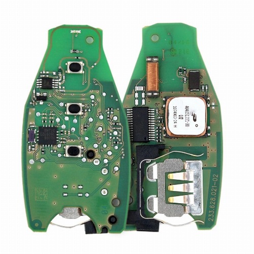 Orijinal Volkswagen Touareg 2013-2018 PCB Uzaktan 3 Düğme 868 Mhz Hitag(VAG) PCF7945AC