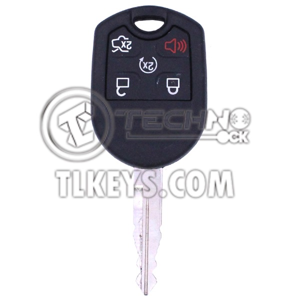 Used Ford Head Key Remote 2010 2015 P/N: BB5T-15K601-BA 433MHz Remote Type Head Key Remote