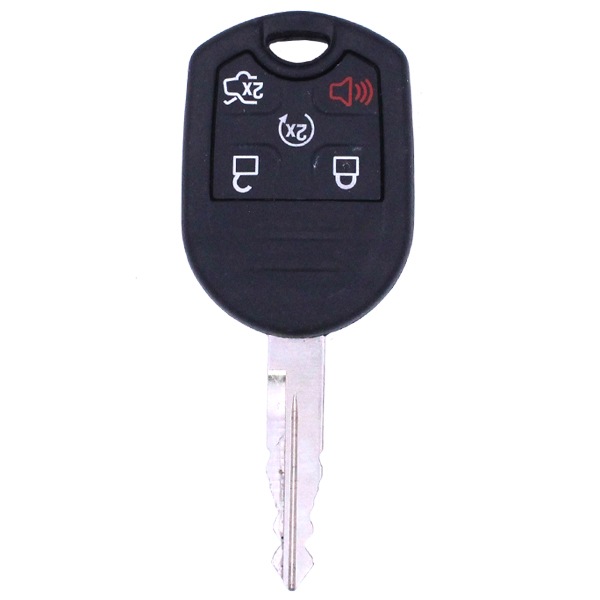 BB5T-15K601-BA Used Ford Head Key Remote Remote Type FBS4 - thumbnail