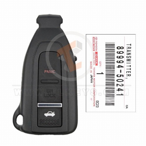 Genuine Lexus ES Smart Proximity P/N: 89994-50241 315MHz 3 Buttons Status Genuine