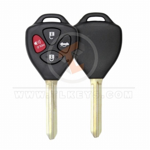  Head Key Remote Toyota Camry 2007 2011 314.4MHz 4 Buttons Aftermarket  Remote Type Head Key Remote