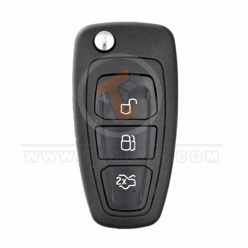 Ford Focus Mondeo Flip Key Remote 2006 2012 433MHz 3 Buttons Frequency 433MHz