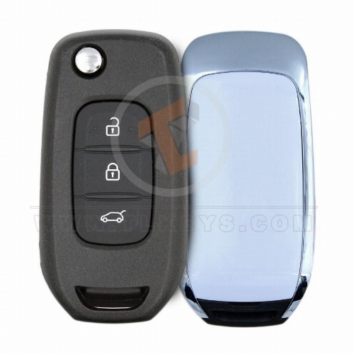  Renault Kangoo Clio3 Flip Key Remote 2014 2017 433MHz 3 Buttons Remote Type Flip Key Remote