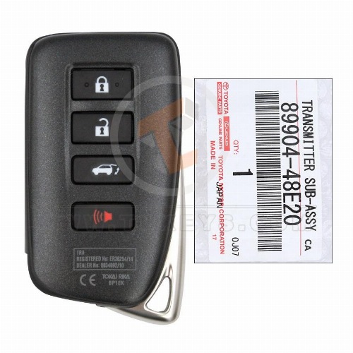 Genuine Lexus RX350 RX450H Smart Proximity 2016 2019 P/N: 89904 48J60 Panic Button Yes