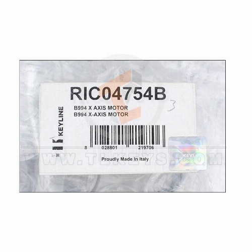 Keyline B994 X Axis Motor RIC04754B spare parts