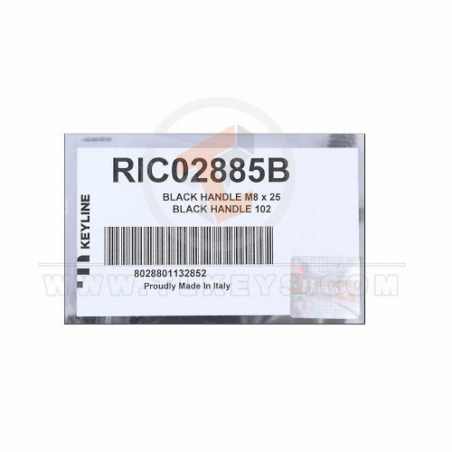Keyline Black Jaw Handle 102 RIC02885B spare parts