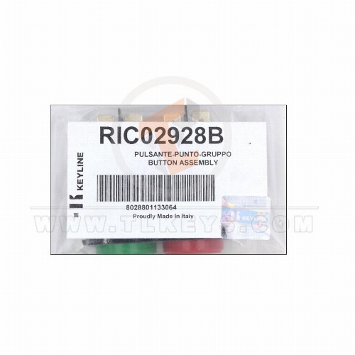 Keyline Pulsante Punto Gruppo Button Assembly RIC02928B Keyline