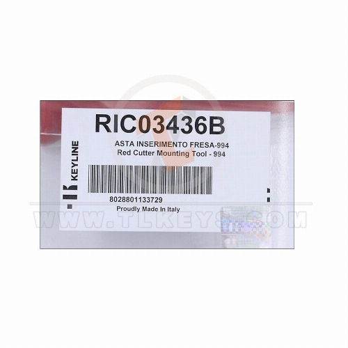 Keyline Cutter Mounting Tool 994 RIC03436B spare parts