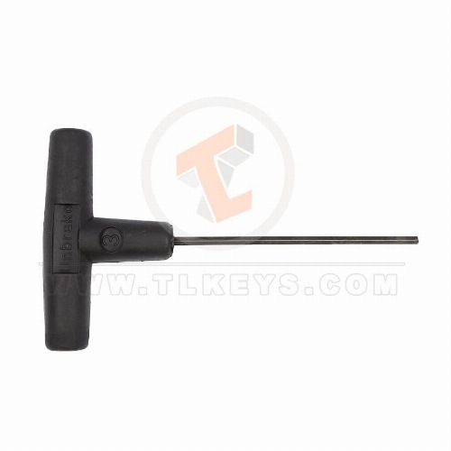 Keyline B3316 T-Handled 3MM Allen Wrench for 994 Laser and Ninja Laser Key Machines RIC03440B Spare Parts Type Allen Wrench